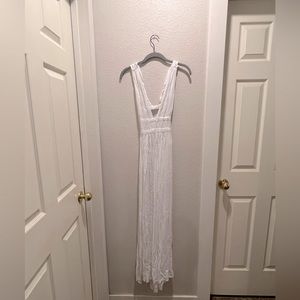 ASOS White Sheer Cover Up /Dress